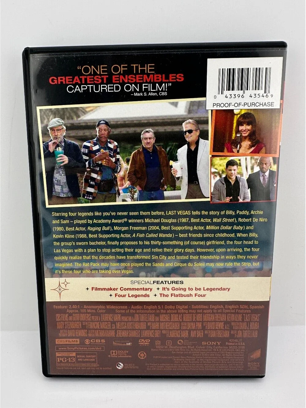 Last Vegas DVD Movie
